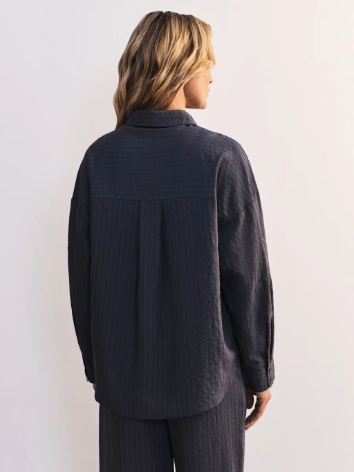 Блуза оверсайз из вискозы с длинным рукавом ZR2605012013-39 / Zarina  фото 6