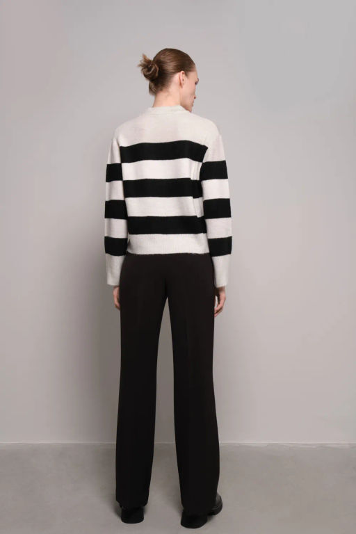 Брюки-клеш с высокой посадкой - Incity фото 4