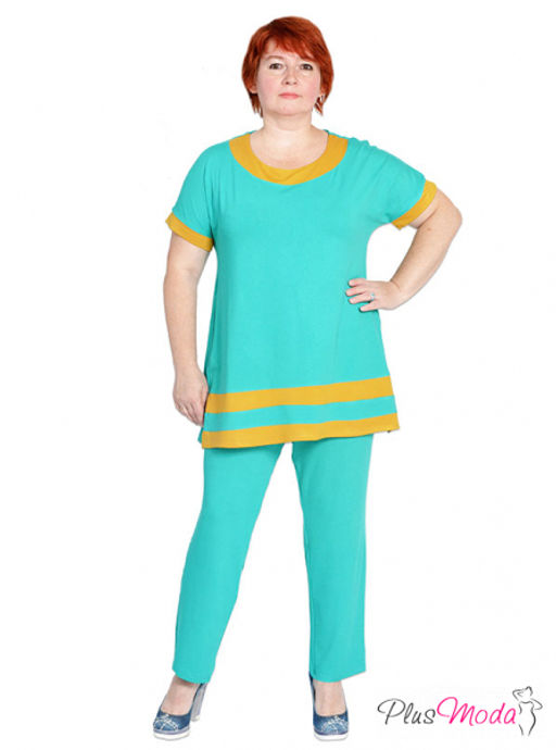 Туника Модель №81 размеры 50-72 - Plusmoda фото 5