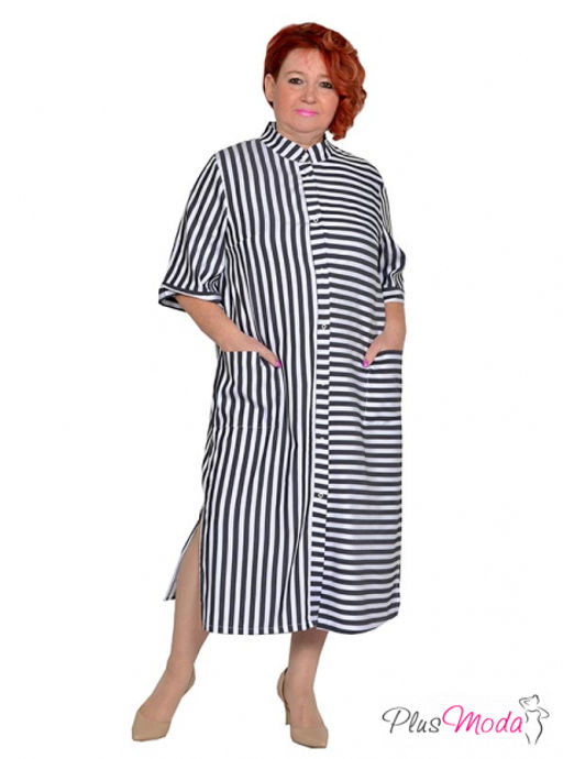 Платье Модель №1872 размеры 44-84 - Plusmoda фото 5