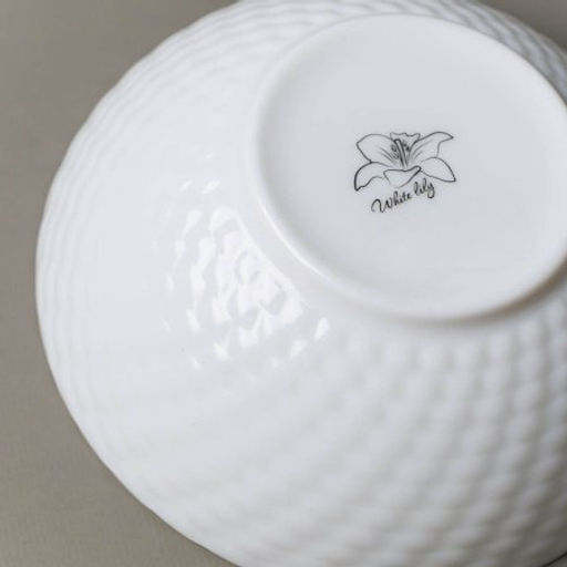 Салатник 900 мл 175 мм белый фактурный / WVW70Q (WHITE) /уп 6/48/ - Галеонтрейд фото 9