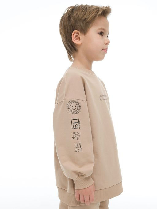 PELICAN, толстовка для мальчиков, Песочный  фото 2