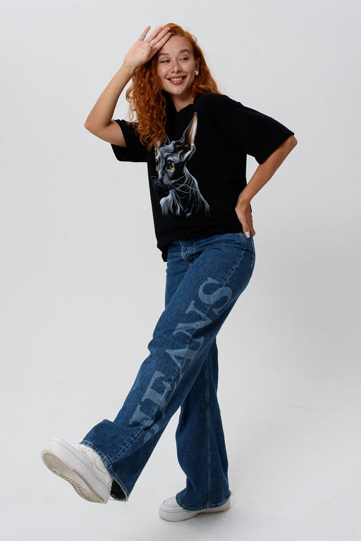 8506/1 Футболка женская оверсайз - Натали фото 105