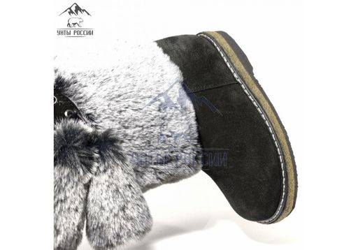 Унты Детские, заяц, войлочная подошва