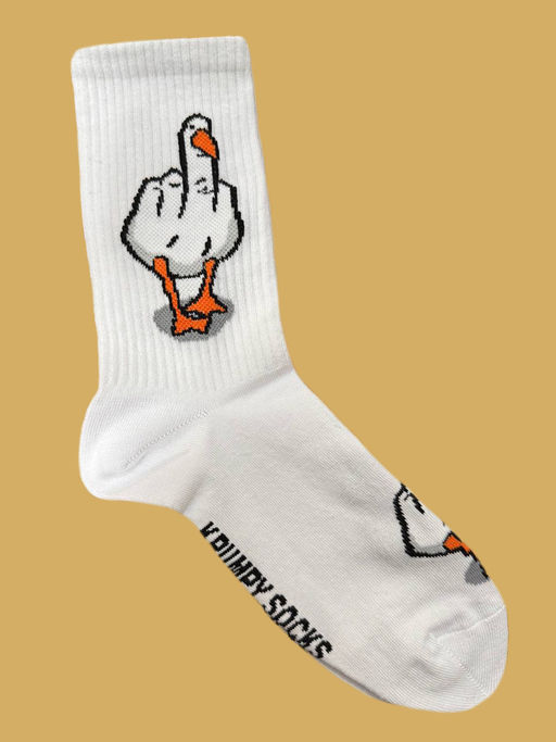 Носки р.35-40 TxT Гусь Фак - Krumpy фото 2