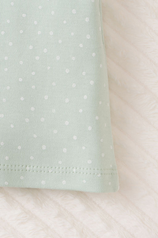 CROCKID СТОК! Фуфайка. Цвет: горошки на дымчатом нефрите фото 6