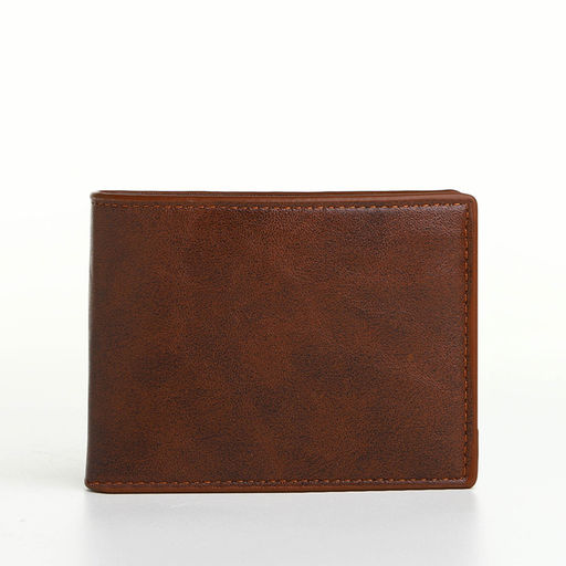 Портмоне мужское «Сайф», без застёжки, отдел для карт, монет, коричневое