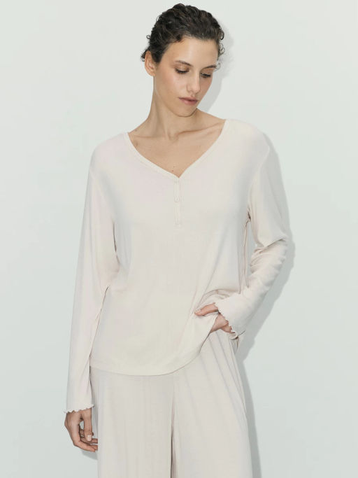 блузка пижамная женская / Zarina фото 3