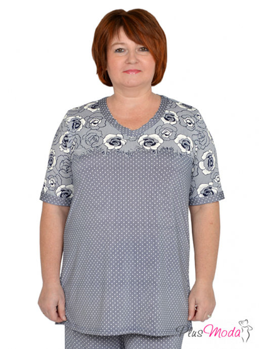 Туника Модель №560 размеры 44-84 - Plusmoda фото 7