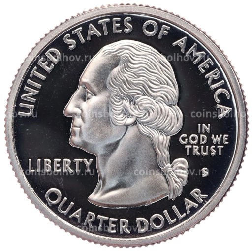 1/4 доллара (25 центов) 1999 года S США Штаты и территории Делавэр