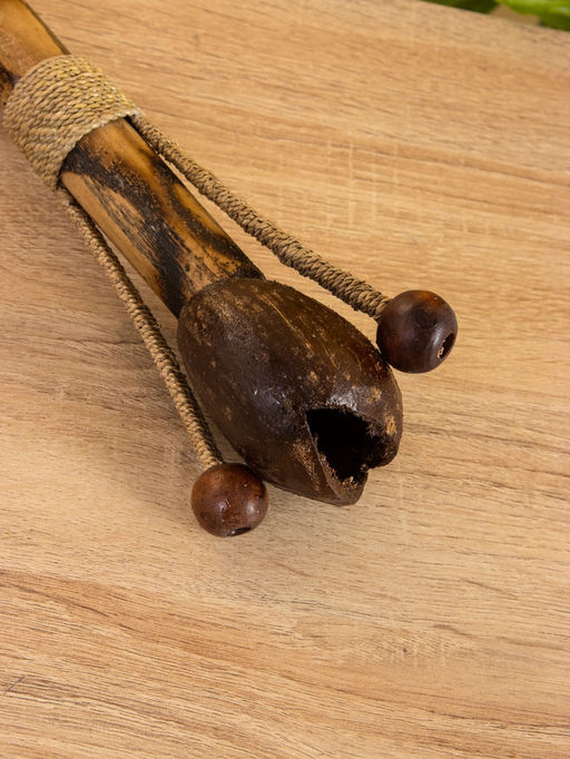 Сувенирный музыкальный инструмент Тек тек бамбук, махагон, 25х8х10 см - Simaland фото 3