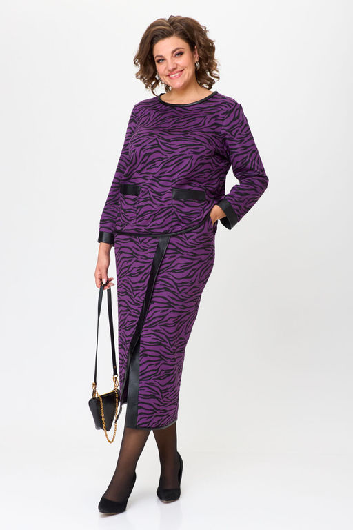 Костюм Michel Chic 1394 терракот, черный  фото 249