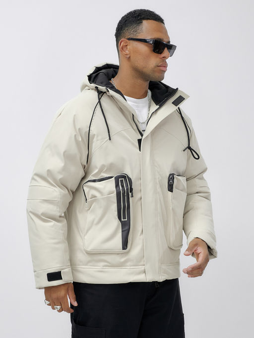 Куртка зимняя до - 20 бежевого цвета - Mtforce фото 9