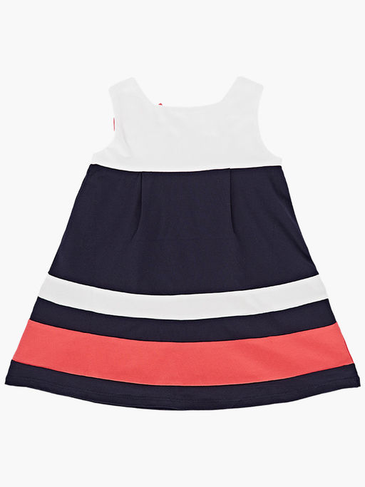 Платье для девочки UD 1740 белый/коралловый - Mini maxi фото 5