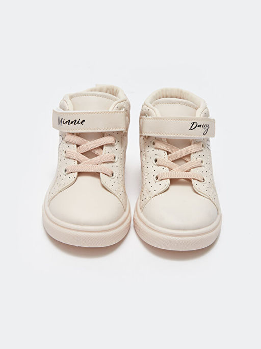 Minnie Mouse Bask?l? K?z Bebek Spor Ayakkab? - Waikiki фото 3