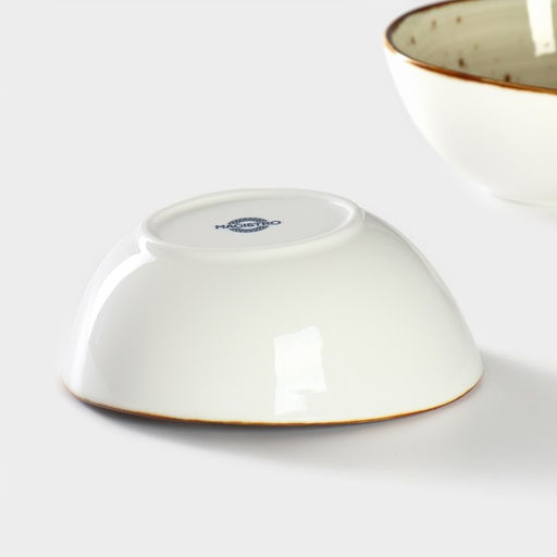 Салатники Magistro Mediterana, набор 2 шт., 260 мл, фарфор, бежевые