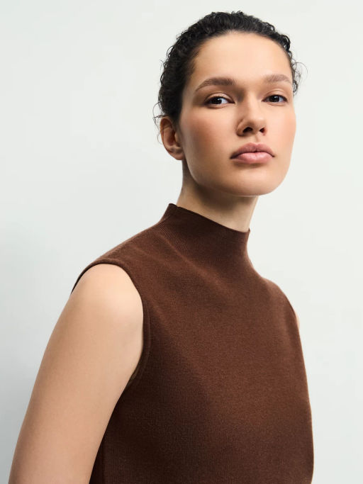 Трикотажный топ из вискозы / Zarina  фото 8