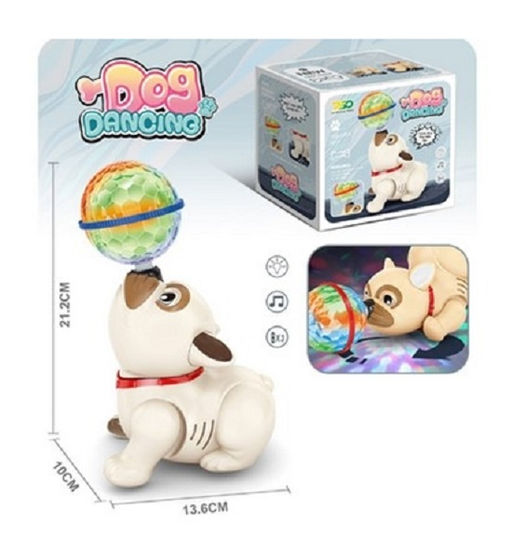 Dog Dancing "Собачка" свет. звук. эффекты, движение в/к 14*11*14 см арт.2376447