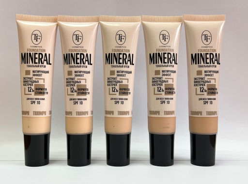 TF CTW25 Крем тон MINERAL FOUNDATION, тон 54 Светлый беж/Light beige
