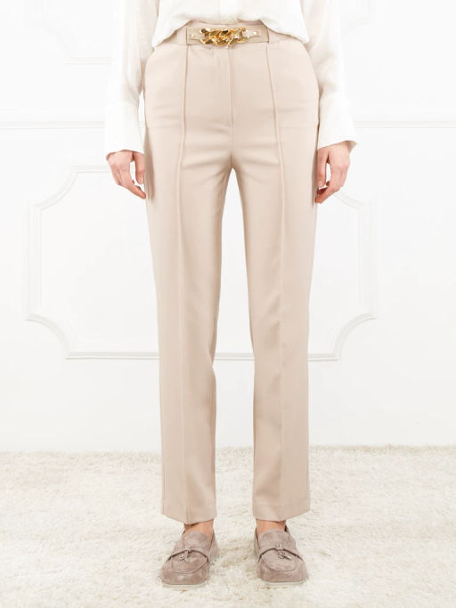 Брюки женские ZZ-WT030324-T2 l.beige - Eleganzza фото 2