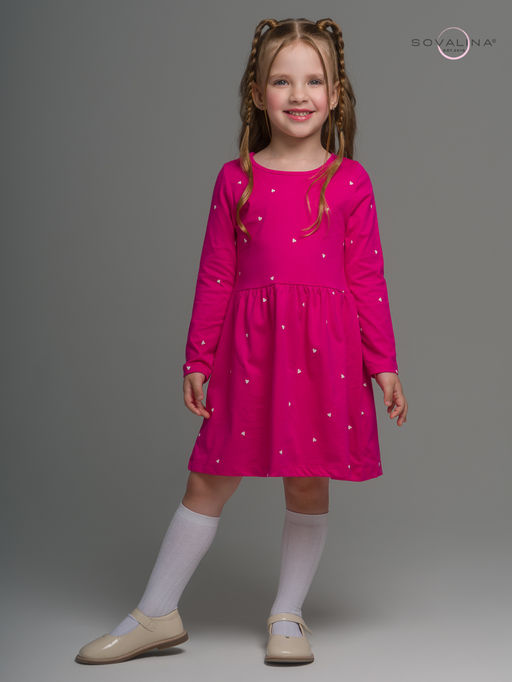 Платье Эля сердечки барби - Sovalina фото 2