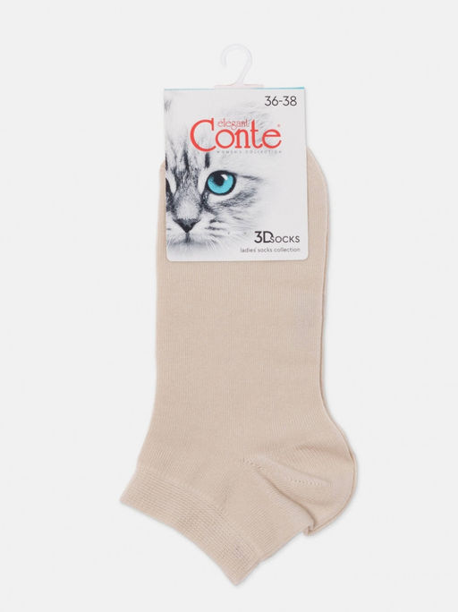 Носки жен. 3DSOCKS 24С-3СП (короткие) (72/6) - 000 белый - Conte elegant фото 5