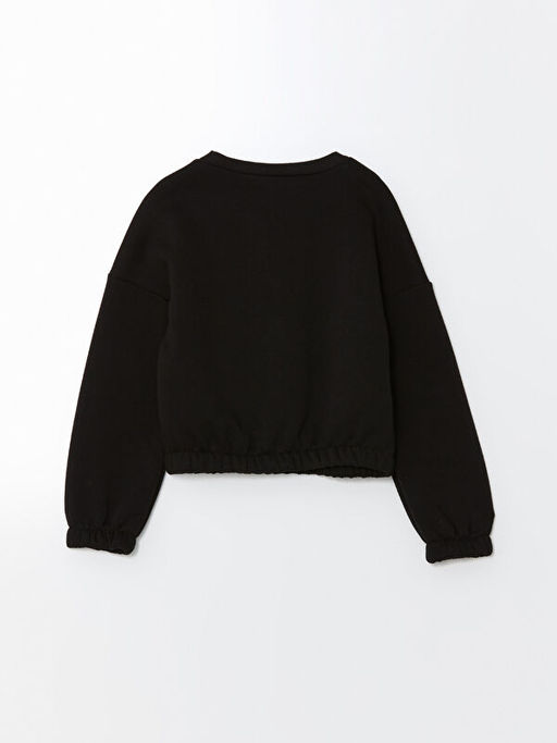 Bisiklet Yaka K?z ?ocuk Sweatshirt - Waikiki фото 3
