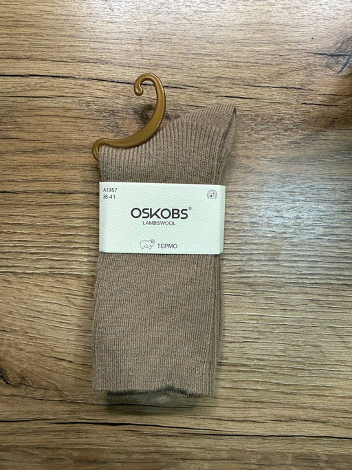 BK864 Носки, 1 пара (шерсть) БЕЖЕВЫЙ