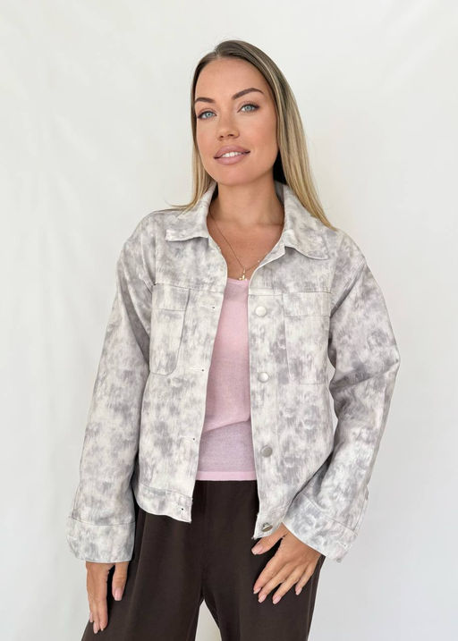 K12918 Джинсовая рубашка СТАЛЬ