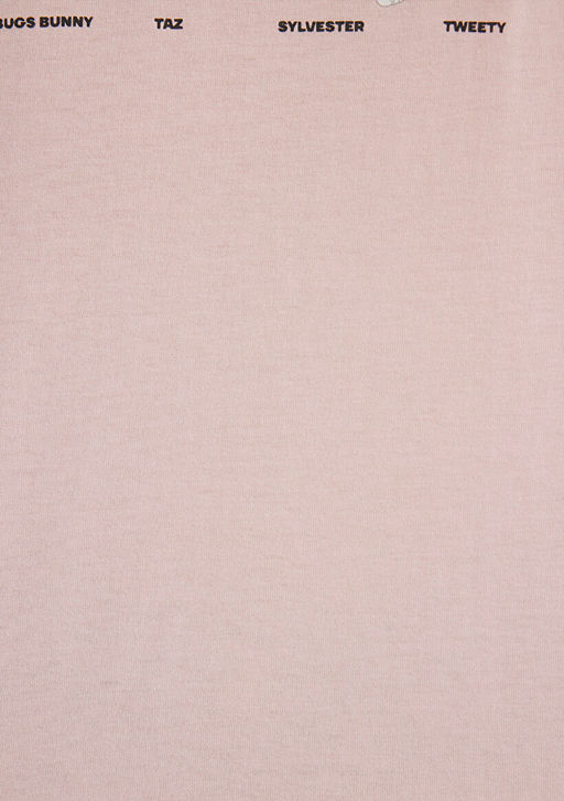 Looney Tunes Bask?l? Pembe Tisort - Mavi фото 7