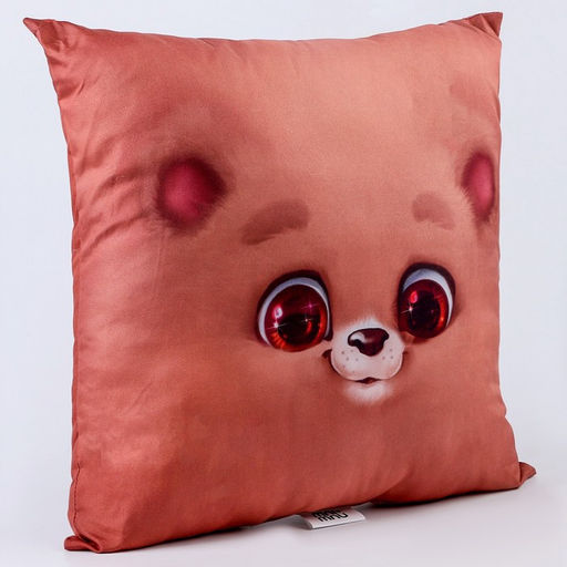 Подушка квадратная Мишка - Mni mnu фото 3