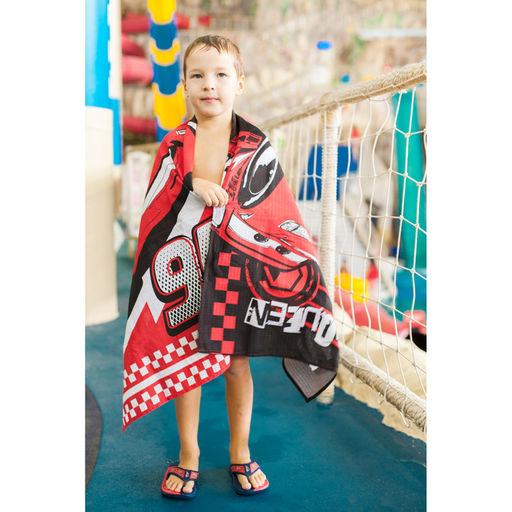 Полотенце Тачки, 70х146 см, 100% хлопок 160гр/м2 - Disney фото 6