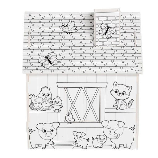 Домик-раскраска Ферма 3 в 1 - Zabiaka фото 4