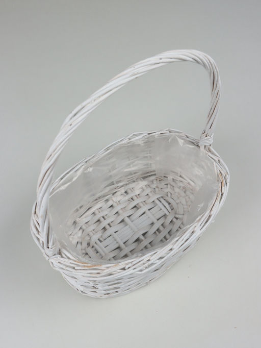 Корзина плетёная Dayton, ива, белый