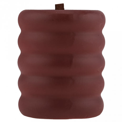 Свеча "Мишель-Бордо" д9,5см, h10см, ароматическая, парафин, золотой, в подсвечнике из гипса, время горения 6 часов (Россия)