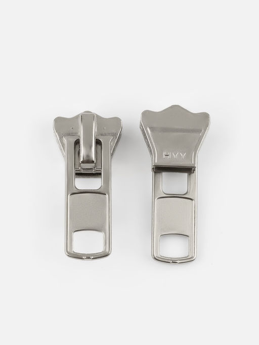 Цена за 2 шт. Бегунок для молнии «Трактор», №8, 10 шт., цвет никель