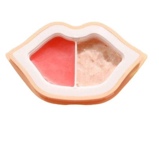 KOCOSTAR PEACH LIP DUODUO 2in1 Набор: Увлажняющее масло-крем для губ с экстрактом персика, Очищающий скраб для губ с экстрактом персика
