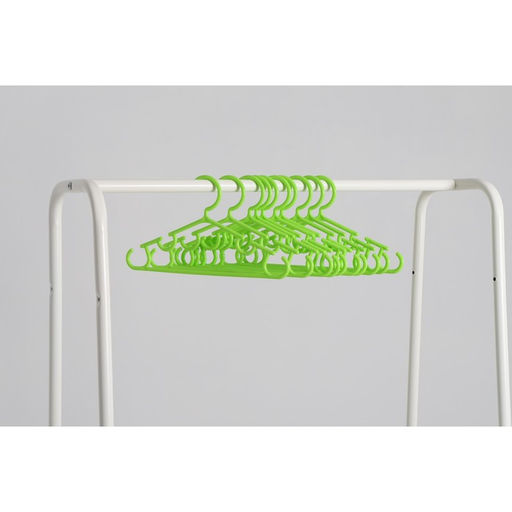 Плечики - вешалки для одежды Доляна, 26,514 см, 10 шт, детские, цвет зелёный  фото 7