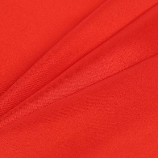 Цена за 100 шт. Ткань атлас для рукоделия и шитья, ширина 150 см, красная