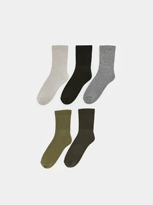 Erkek Soket Havlu ?orap 5li