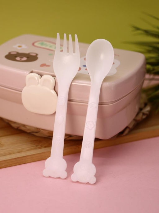 Ланчбокс "Bear-bunny", pink, 700 мл