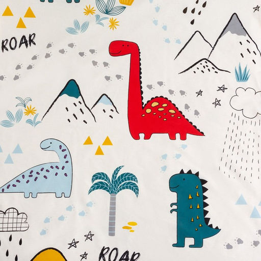 Постельное бельё Этель 1.5 сп Dinoparty 143х215 см, 150х214 см, 50х70 см -1 шт,100% хлопок, бязь  фото 3