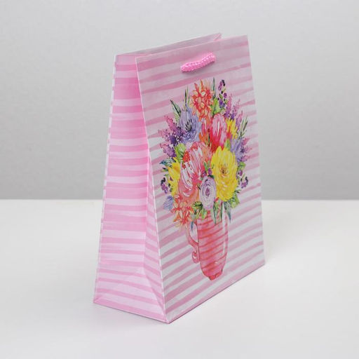 Пакет ламинированный With Love, MS 18 х 23 х 8 см - Доступные радости фото 2