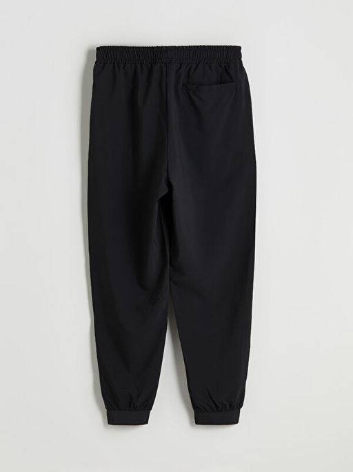 Beli Lastikli Bask?l? Erkek Jogger E?ofman Alt?
