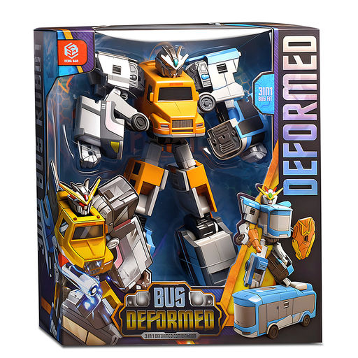 Робот "Автобус" трансформирующийся, в коробке