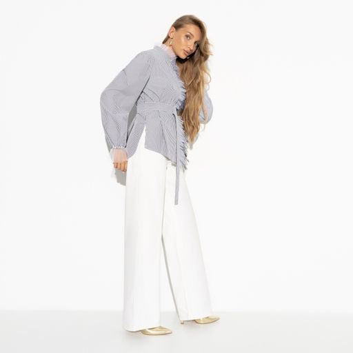 Рубашка Идеальный стиль (с поясом) - Charutti фото 6