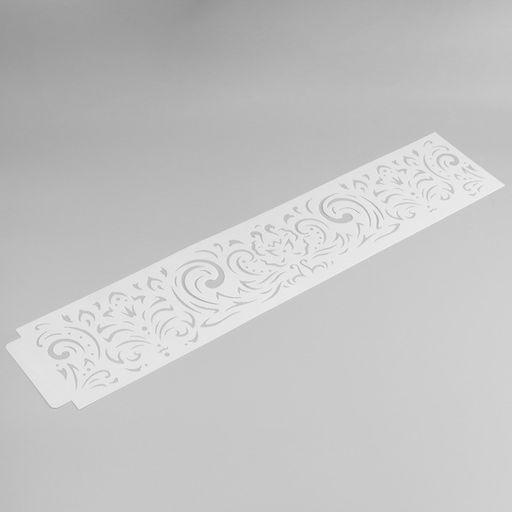 Трафарет бордюрный пластик «Королевские узоры», 60×12 см