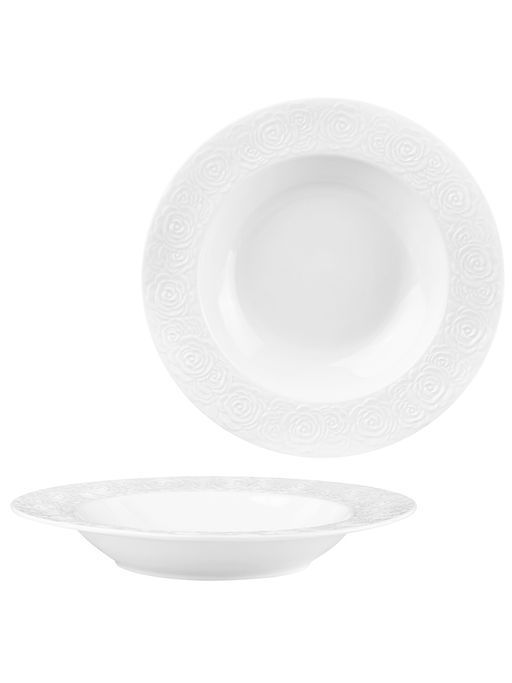 Набор суповых тарелок 2 пр. 22,5*22,5*3 см 300 мл Розы - Elan gallery фото 29