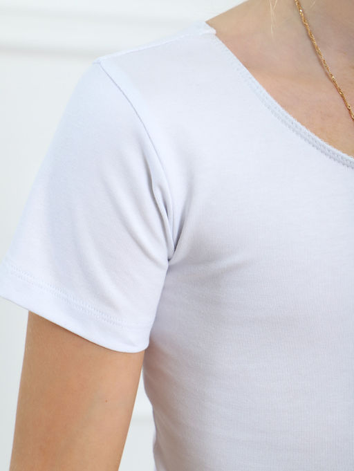 К-01 Купальник спортивный (белый) - Милаша фото 6