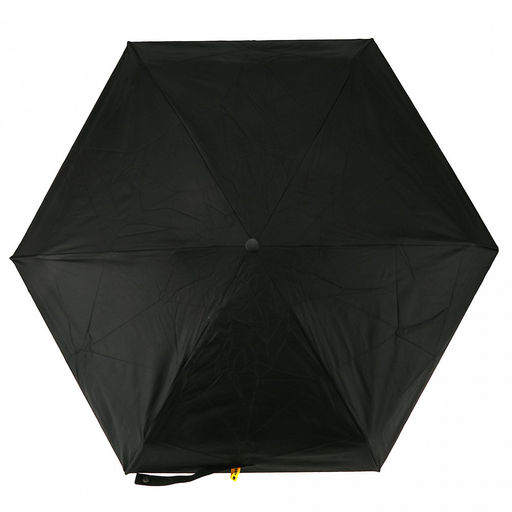 Зонт-мини механический Палитра UPF50+ ткань эпонж (полиэстер) + черное УФ-покрытие, 6 лучей, д/купола 90см, 5 сложений, 18см в сложенном виде, механизм против ветра, ручка с покрытием soft-touch, цвет черный, 218гр (Китай) - Домашняя Мода фото 4